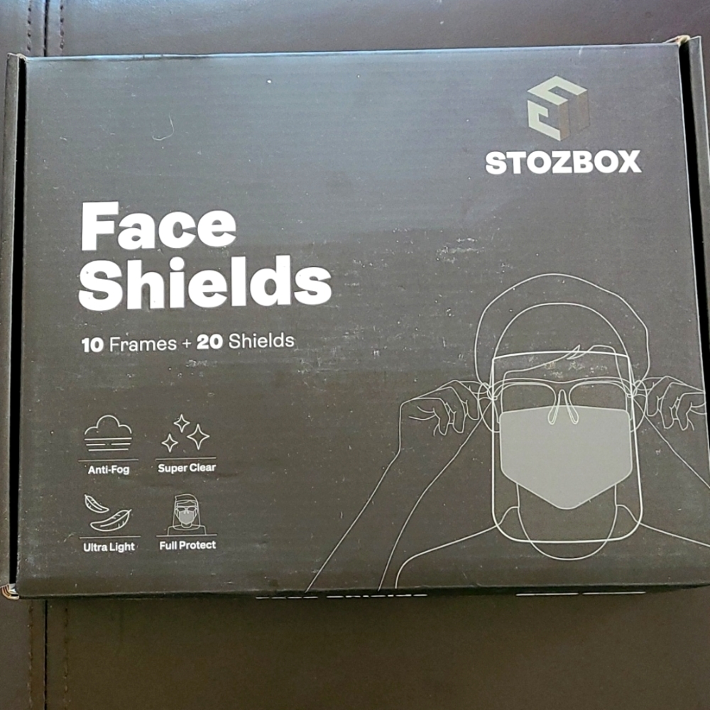 Stozbox face shields